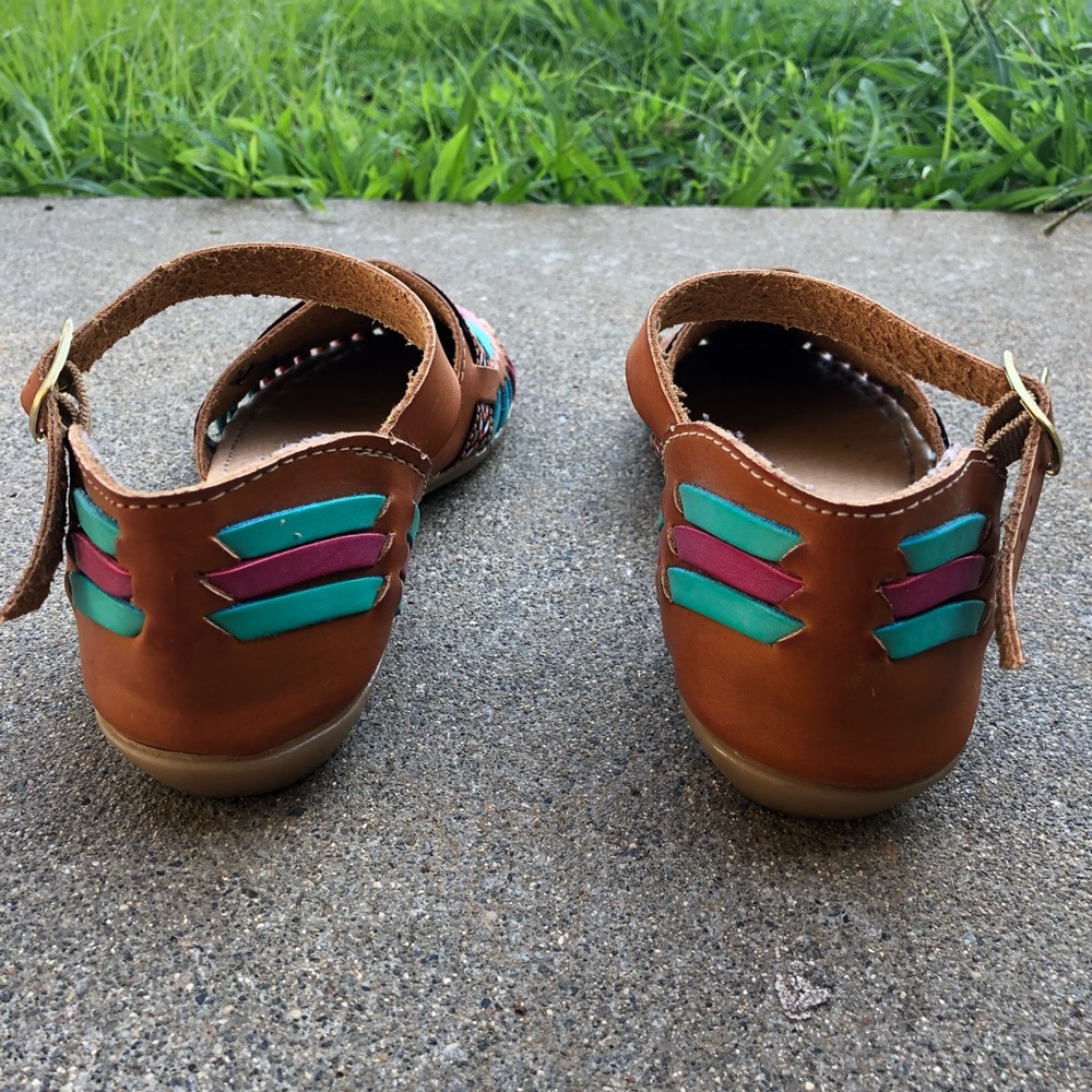 Women's Multicolor Sandals - Picture 4 of 6